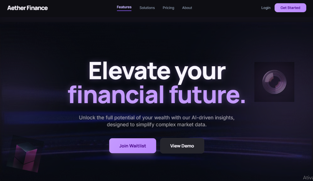 Aether Finance preview